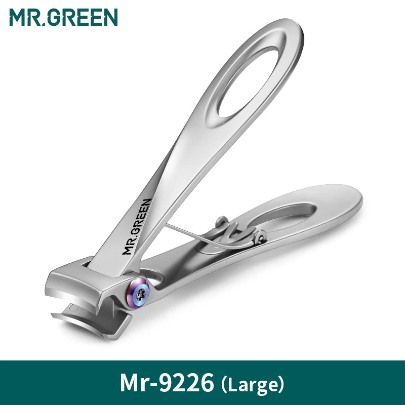 MR.GREEN Nail Clippers Wide Jaw Opening Stainless Steel Clipper