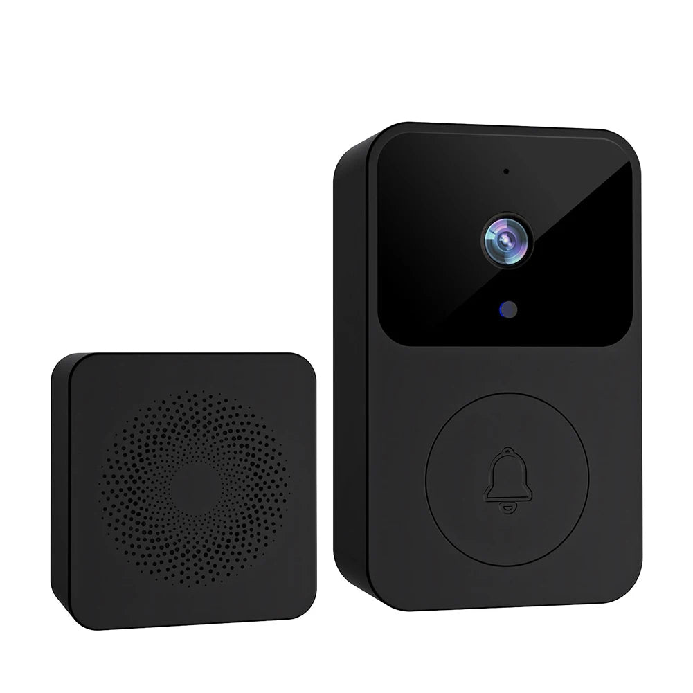 2.4GHz WiFi Doorbell Camera IR Night Vision Smart Door Bell Two-way Intercom Visual