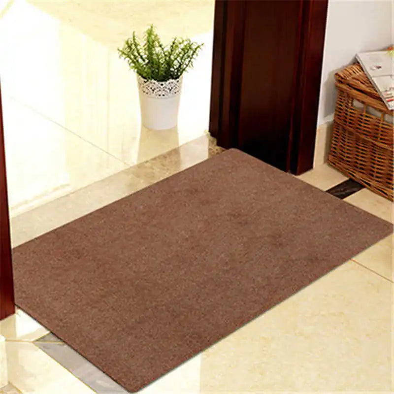 Welcome Front Door Mat Hallway Entrance Doormat Shoes Clean Carpet Rug 40x60cm Waterproof Anti-Slip Floor Mats Home Decoration