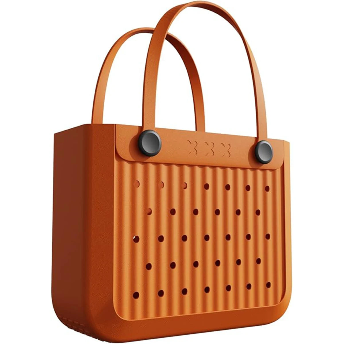 Waterproof EVA Beach Tote Bag Large Washable Rubber Travel Handbags for Sports Outdoor Anti-Tip Gift for Women