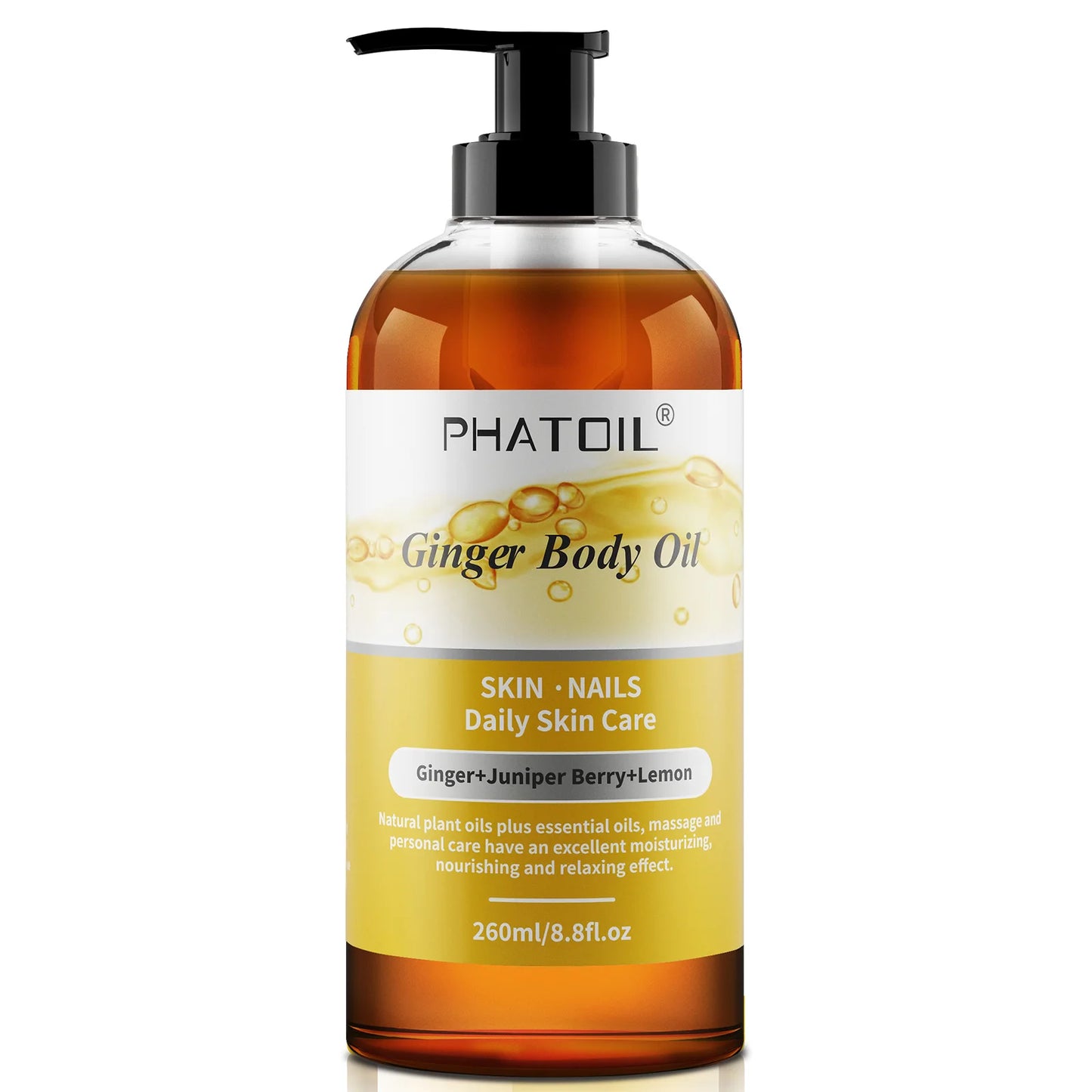 PHATOIL 260ml Body Oil For Skin Care Massage Oil