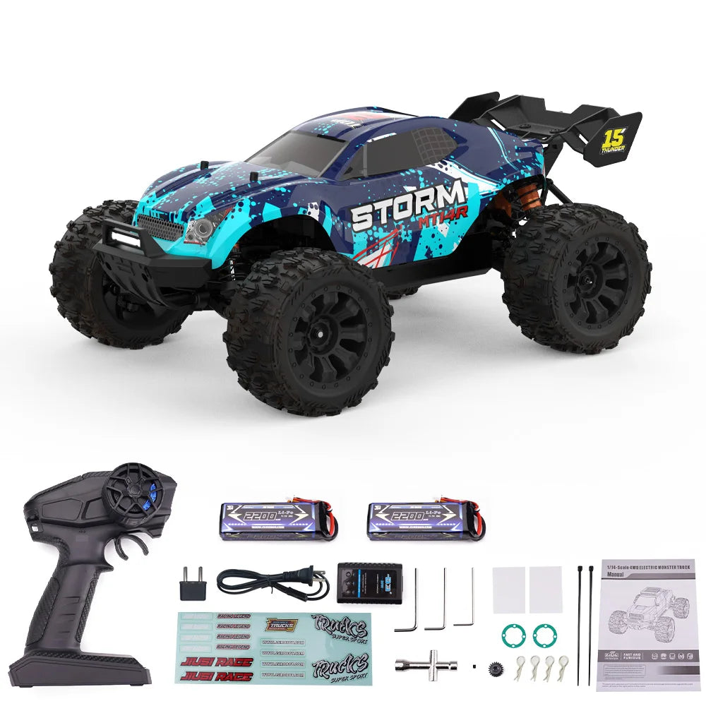 Brushless Motor 2.4G Remote Control 4WD Off-road RC Trucks Toys