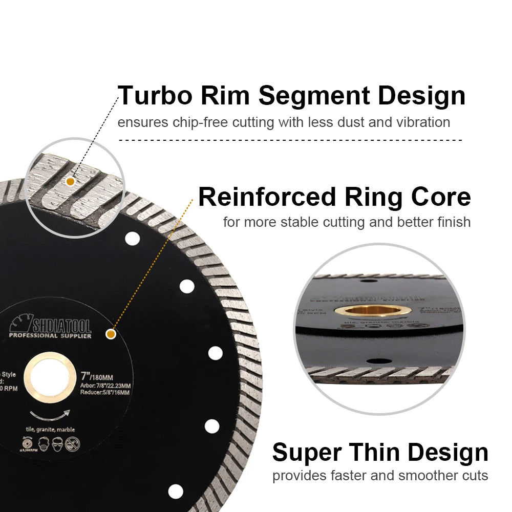 Diamond Turbo Saw Blade