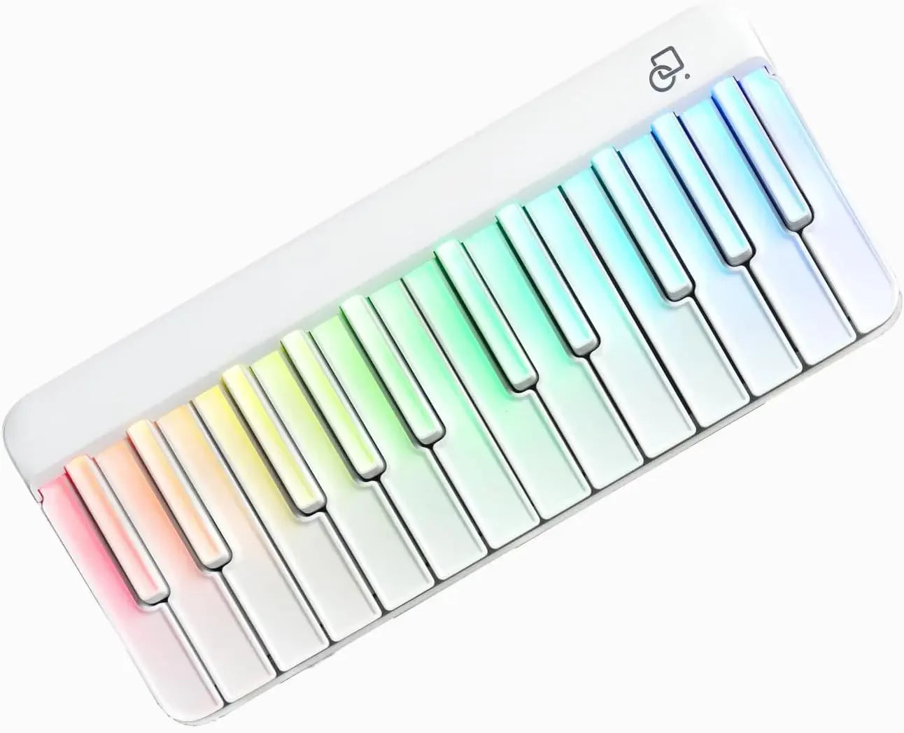 Smart Piano Keyboard with Speaker Rainbow Lighting Keys 256 Tones MIDI Controller Electric Keyboard Piano Audio Input