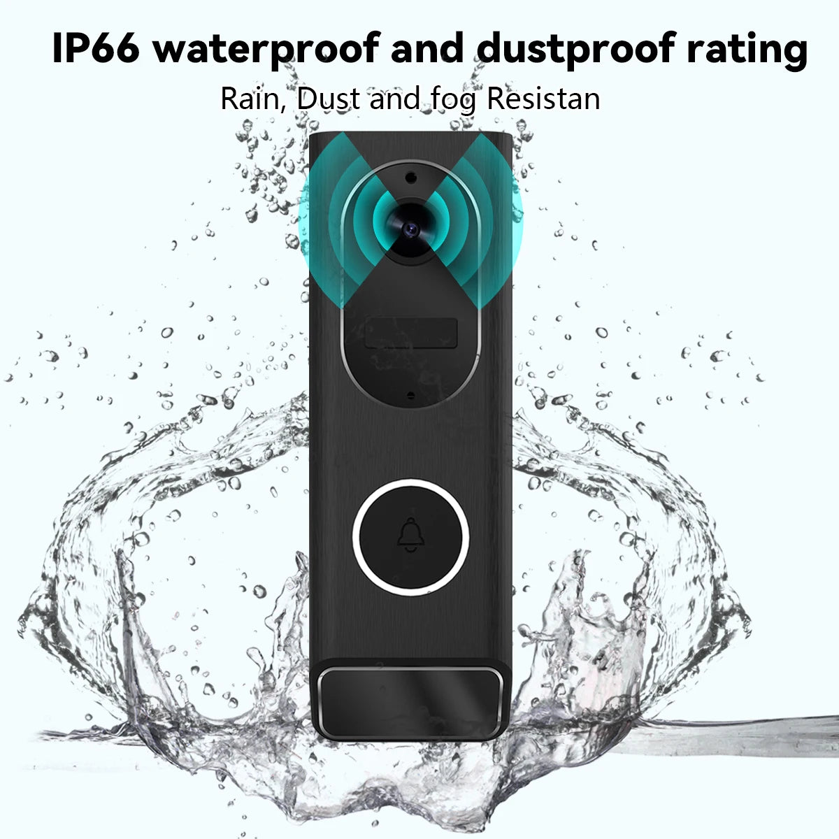 S7 1080P Wireless Video Doorbell Camera Detect Night Vision Intercom Bell