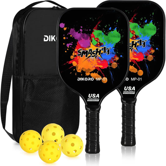 DIKORO Pickleball Paddle Graphite Textured Surface