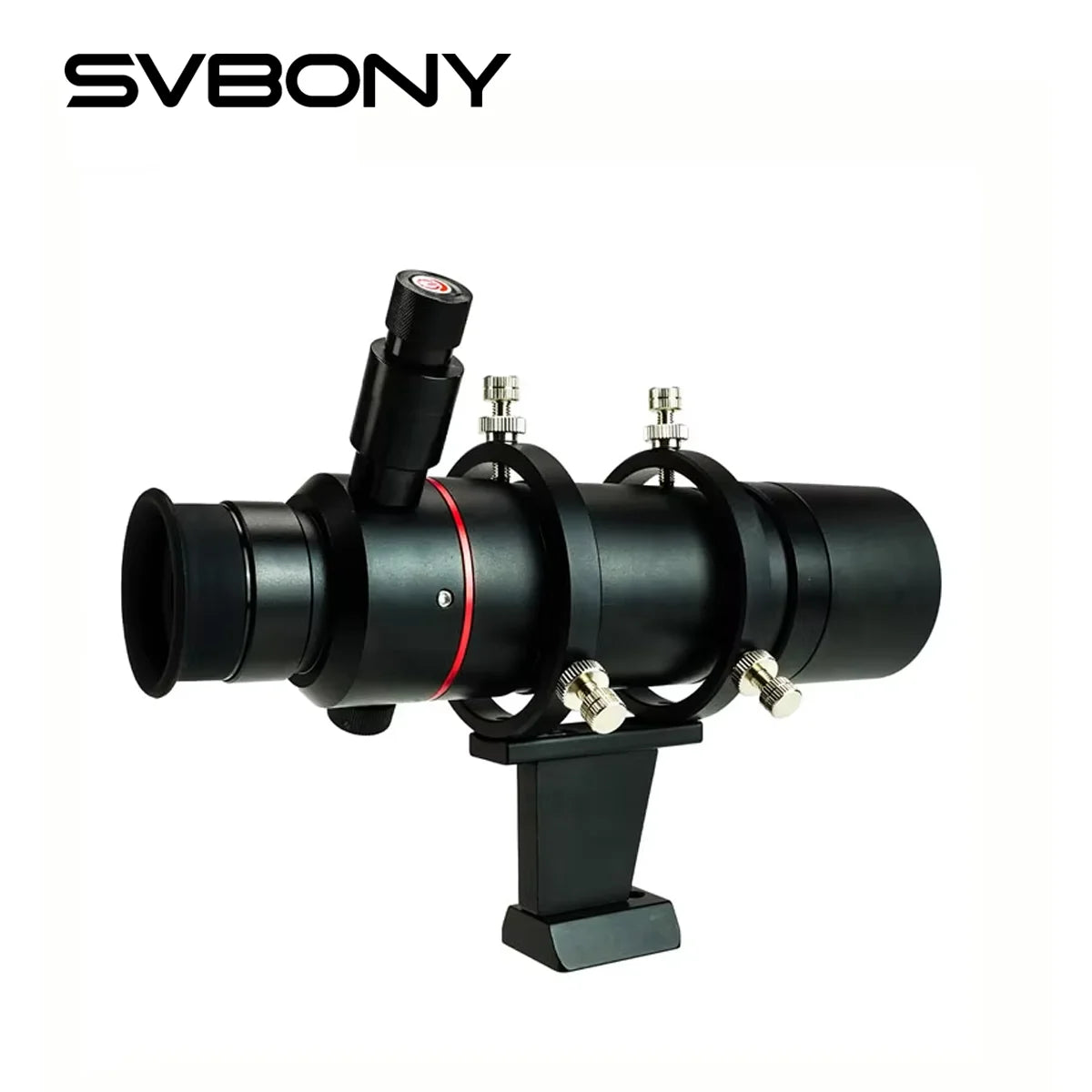 SVBONY SV208 Astronomical Telescope Finder Scope with Illuminated 8x50 Straight Through Correct Image
