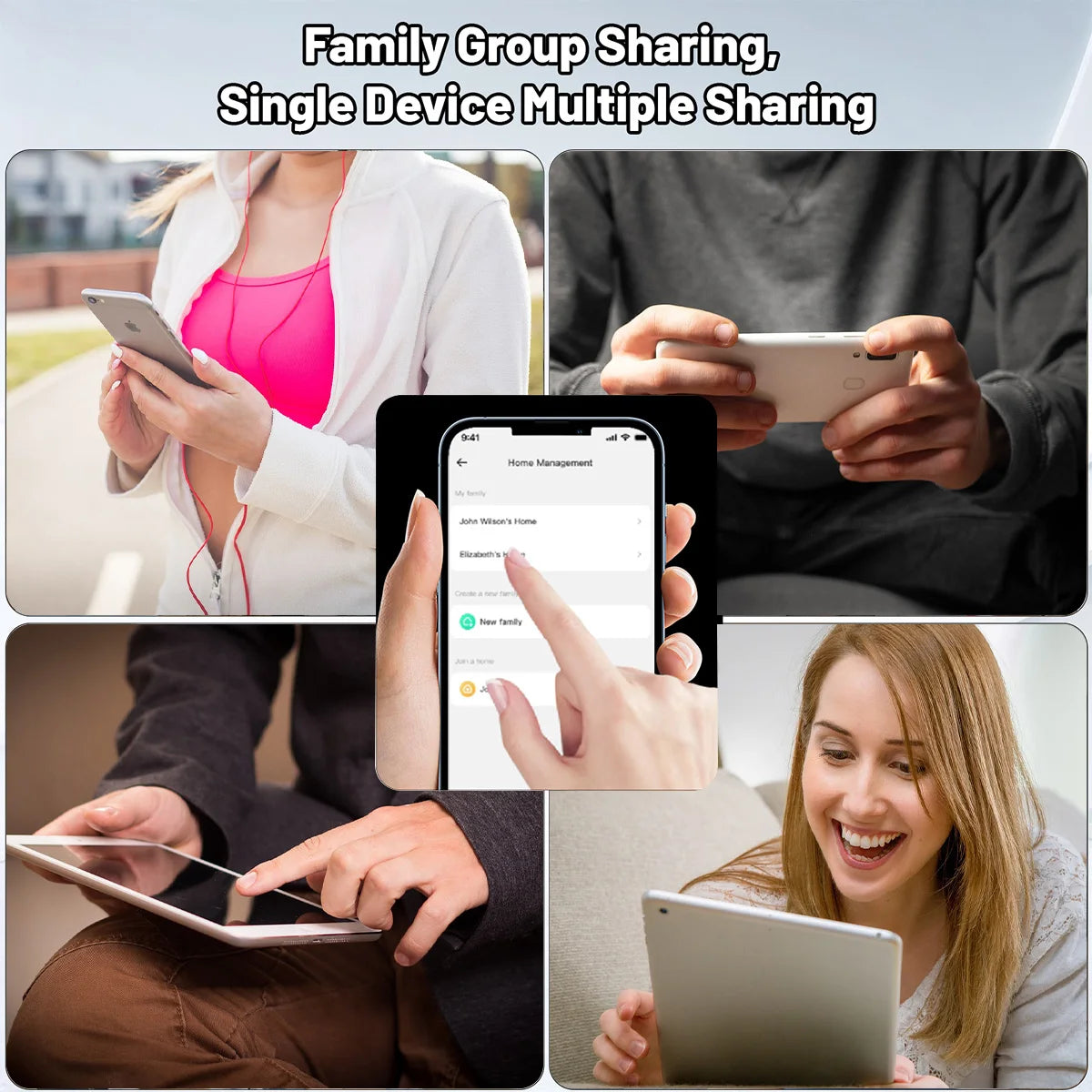 S7 1080P Wireless Video Doorbell Camera Detect Night Vision Intercom Bell