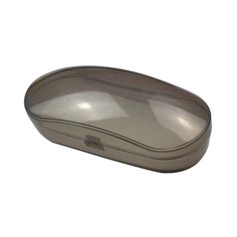 Portable Clear Transparent Shell Eyeglasses Sunglasses Hard Case Box Protector