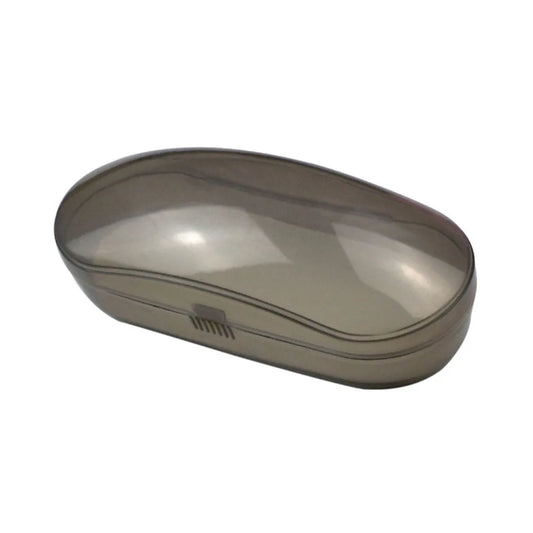 Portable Clear Transparent Shell Eyeglasses Sunglasses Hard Case Box Protector