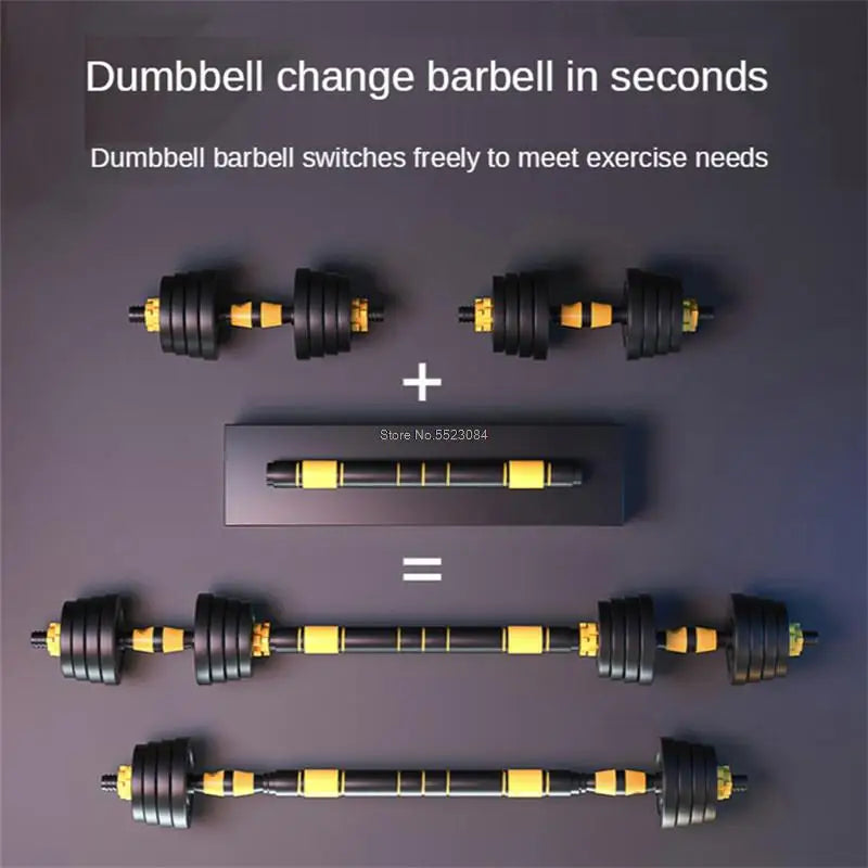Dumbbell Extension Bar 50CM Arm Strength Training Barbell