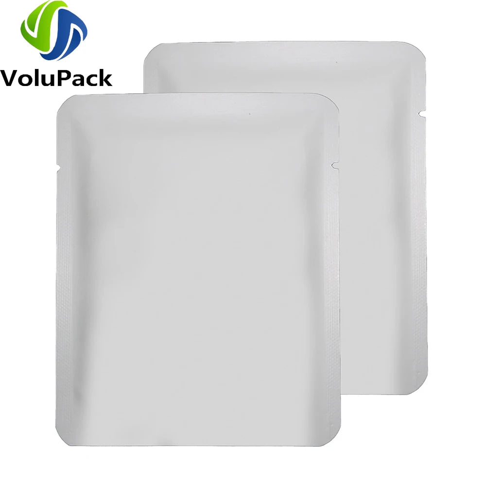 High Quality Vacuum Heat Seal Coffee Bags Open Top Tear Notch Matte Powder Pouches Eco Smell Proof Aluminum Mylar Packaging Bags