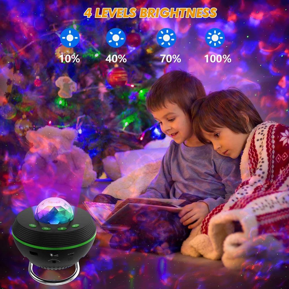 New WiFi Tuya Smart LED Star Galaxy Projector Ocean Light
