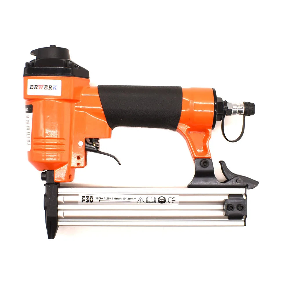 18GA Pneumatic Brad Nailer F30 Air Nails Gun for Furniture Woodworking