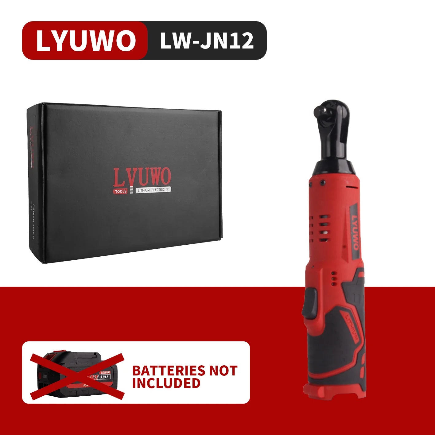 3/8 Inch Rechargeable Electric Ratchet Set With Angle Drill And Screwdriver For Automobile Maintenance Tool