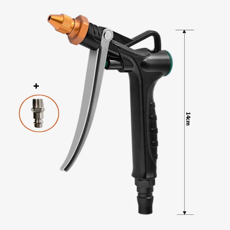 Pneumatic Air Blow Gun High Pressure Dust Aluminum Alloy Pistol Duster Cleaner with Adjustable Muzzle