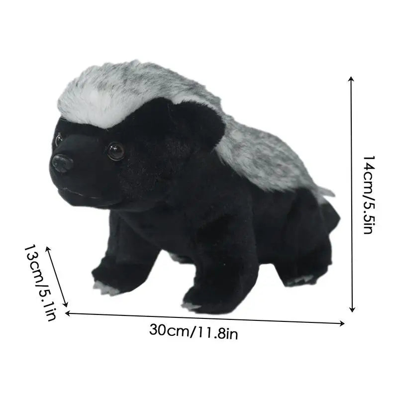 30cm Honey Badger Stuffed Toy Plush Doll Gift For Kids