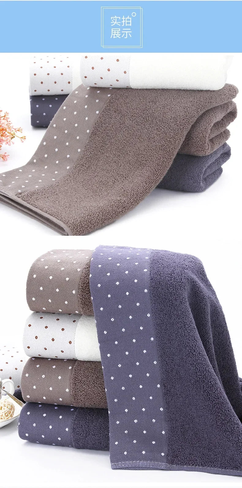 Microfiber  Pure Cotton Wash Cloths