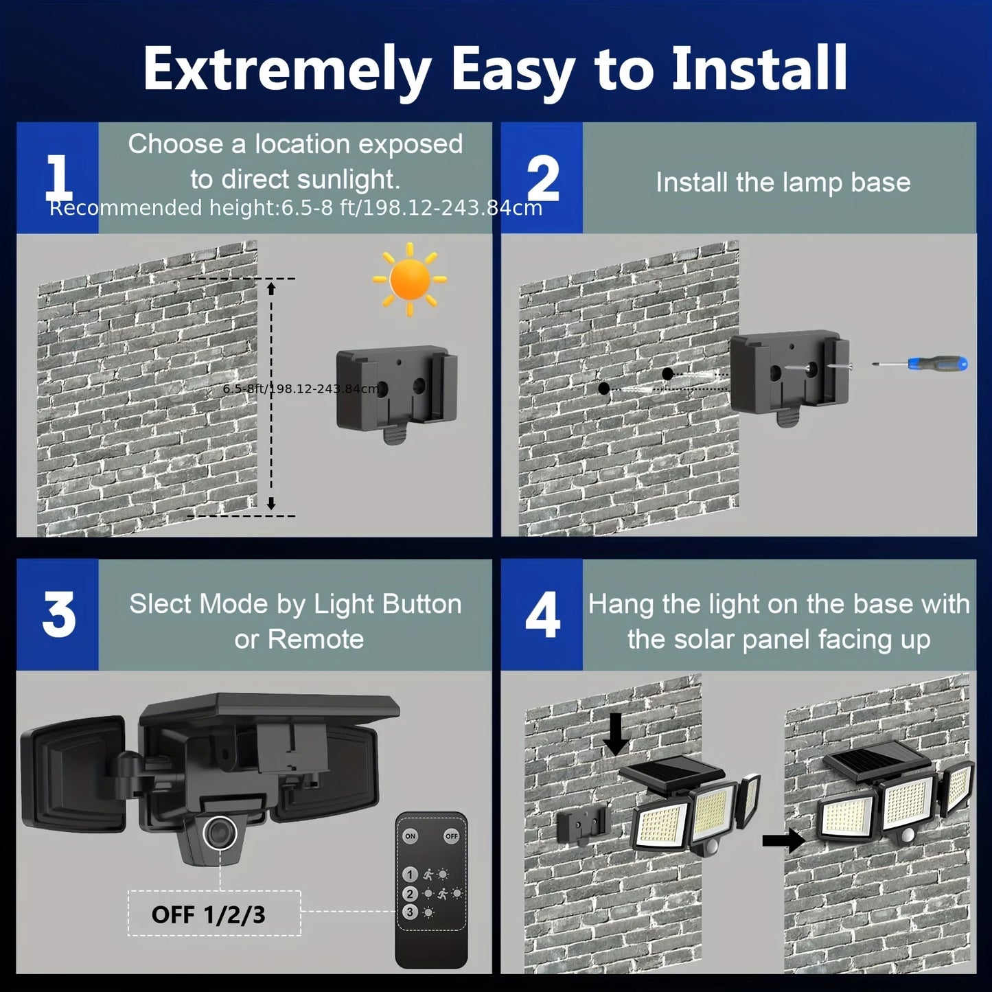 Motion Sensor Security Light