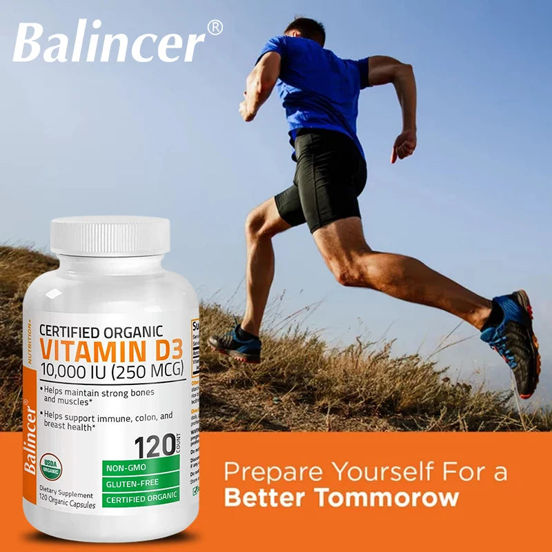 Vitamin D3 Supplement, Supports Calcium Absorption