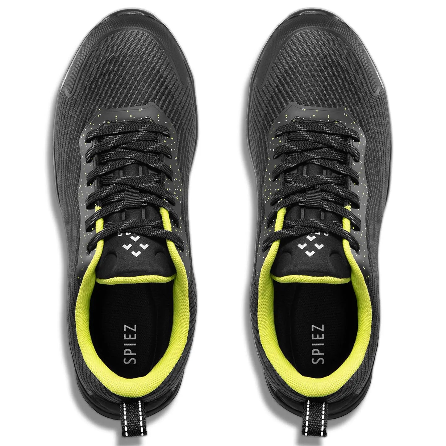 Spiez Women's Waterproof Safety Shoes Composite Toe Lightweight Anti Slip Work Sports Shoes Black Green US4-13