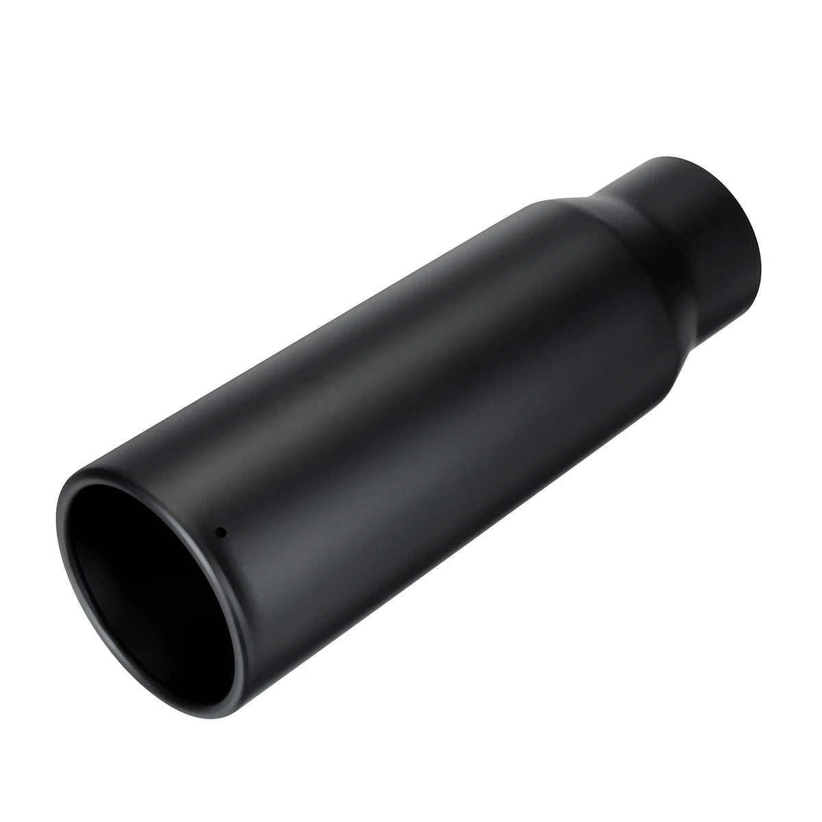 Universal Car Straight Exhaust Tip 3 Inch Inlet 4 Inch Outlet 12 Inch Length Stainless Steel Muffler Tip Tailpipe