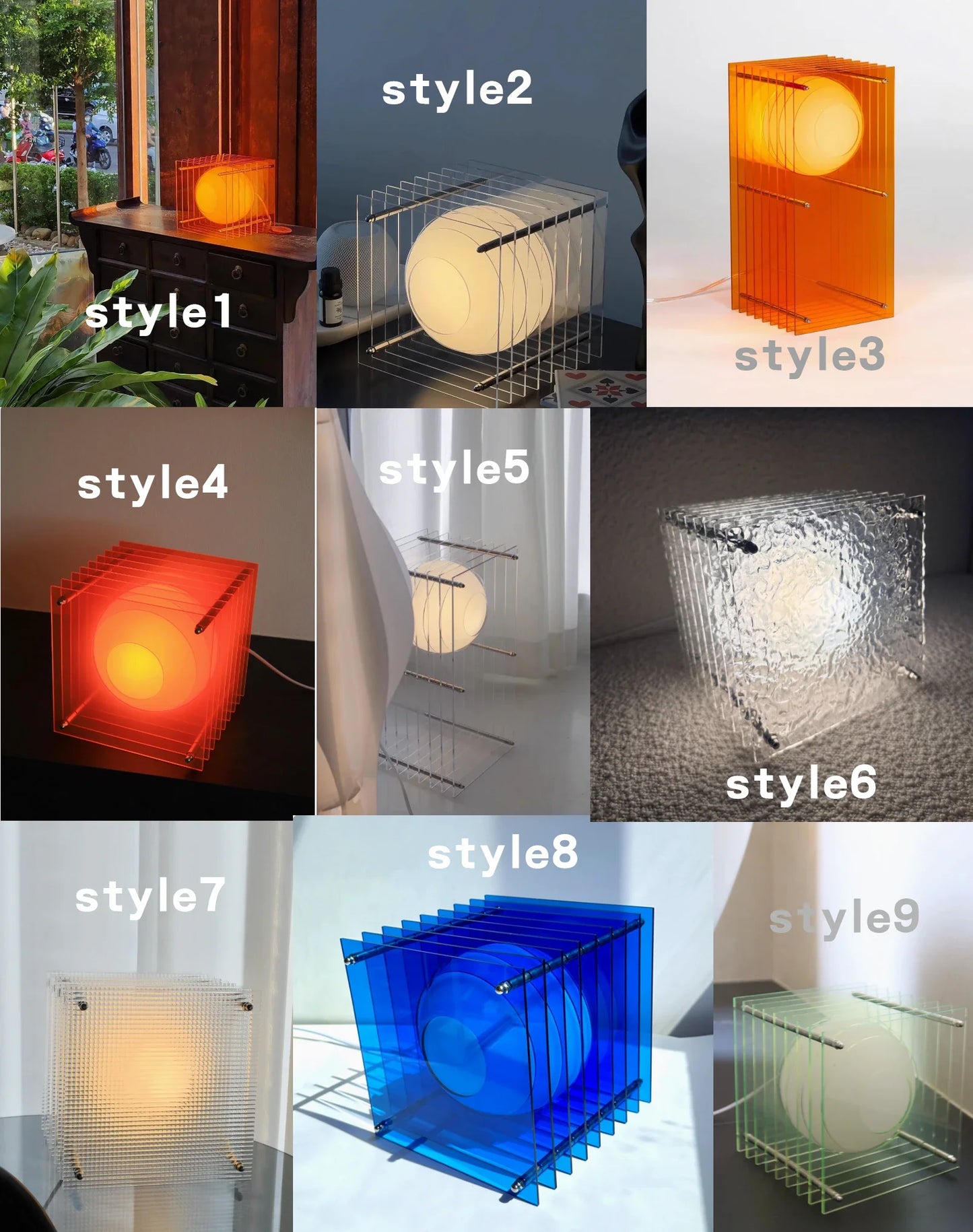 Nordic Style Ambient Lamp for Bedroom and Living Room Modern Desk Lamp with LED Bulbs