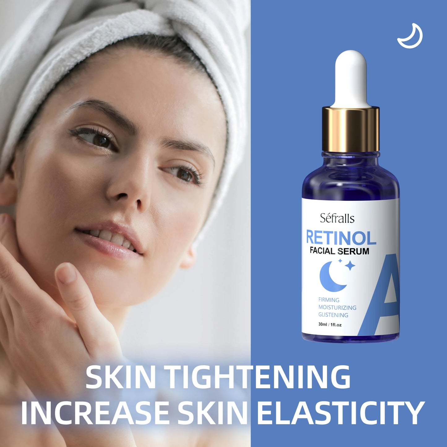 Séfralls RETINOL & VITAMIN C Serum 2PCS Set for All Skin Types