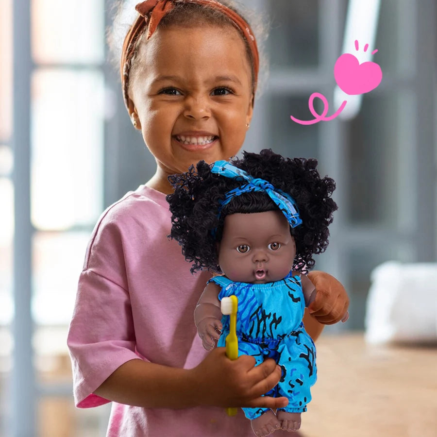 8Inch/20cm Finished Doll 2Pcs Baby Companion Toys