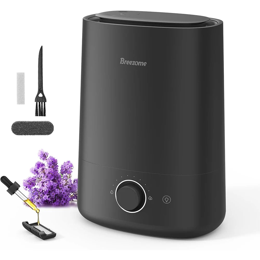 Ultrasonic 5L Humidifier 400ft² Aroma Essential Oil 30dB