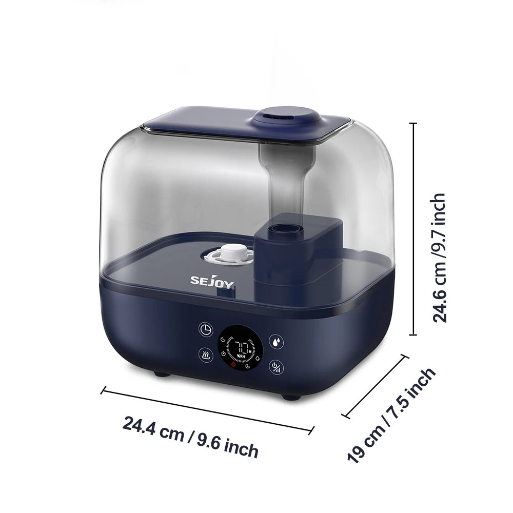 Sejoy 5L Humidifier for Bedroom Large Room Home Diffuser