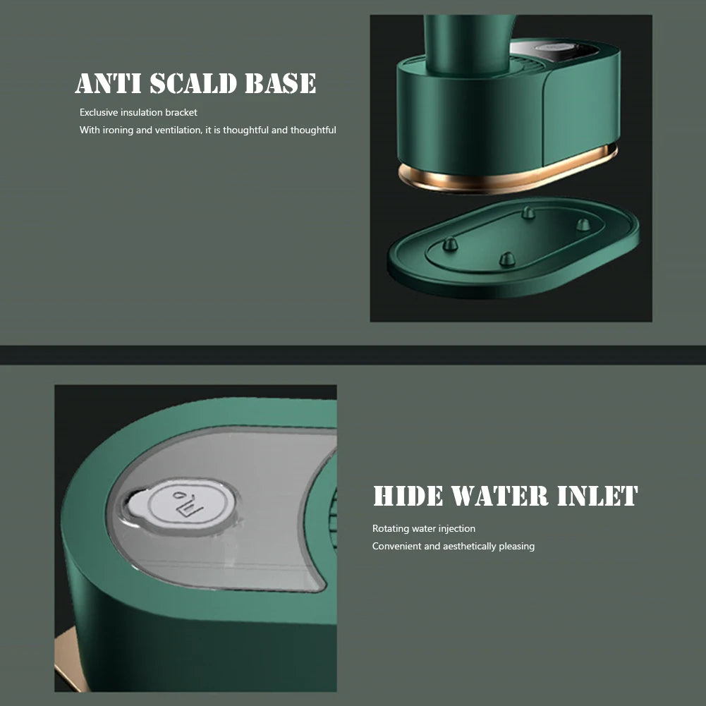 Professional Mini Steam Iron Handheld Portable Garment Steamer Dry Wet Clothes Ironing Machine Home Travel Electric Steam Iron