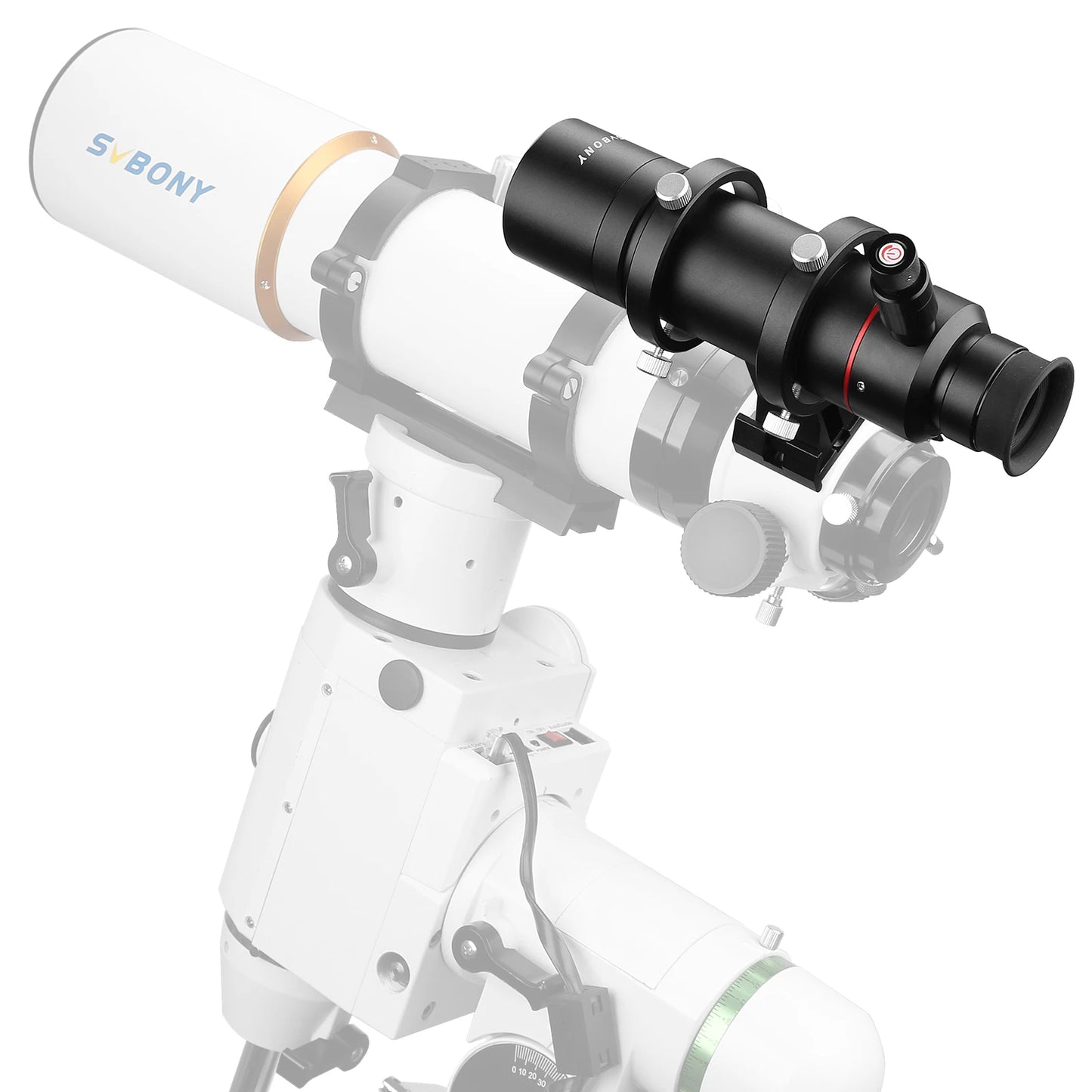 SVBONY SV208 Astronomical Telescope Finder Scope with Illuminated 8x50 Straight Through Correct Image