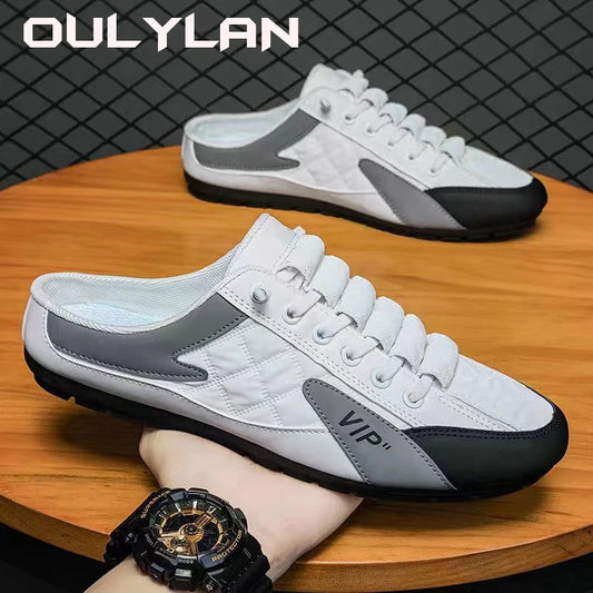 Fashion Soft Soled Shoes for Men Summer Breathable Slippers