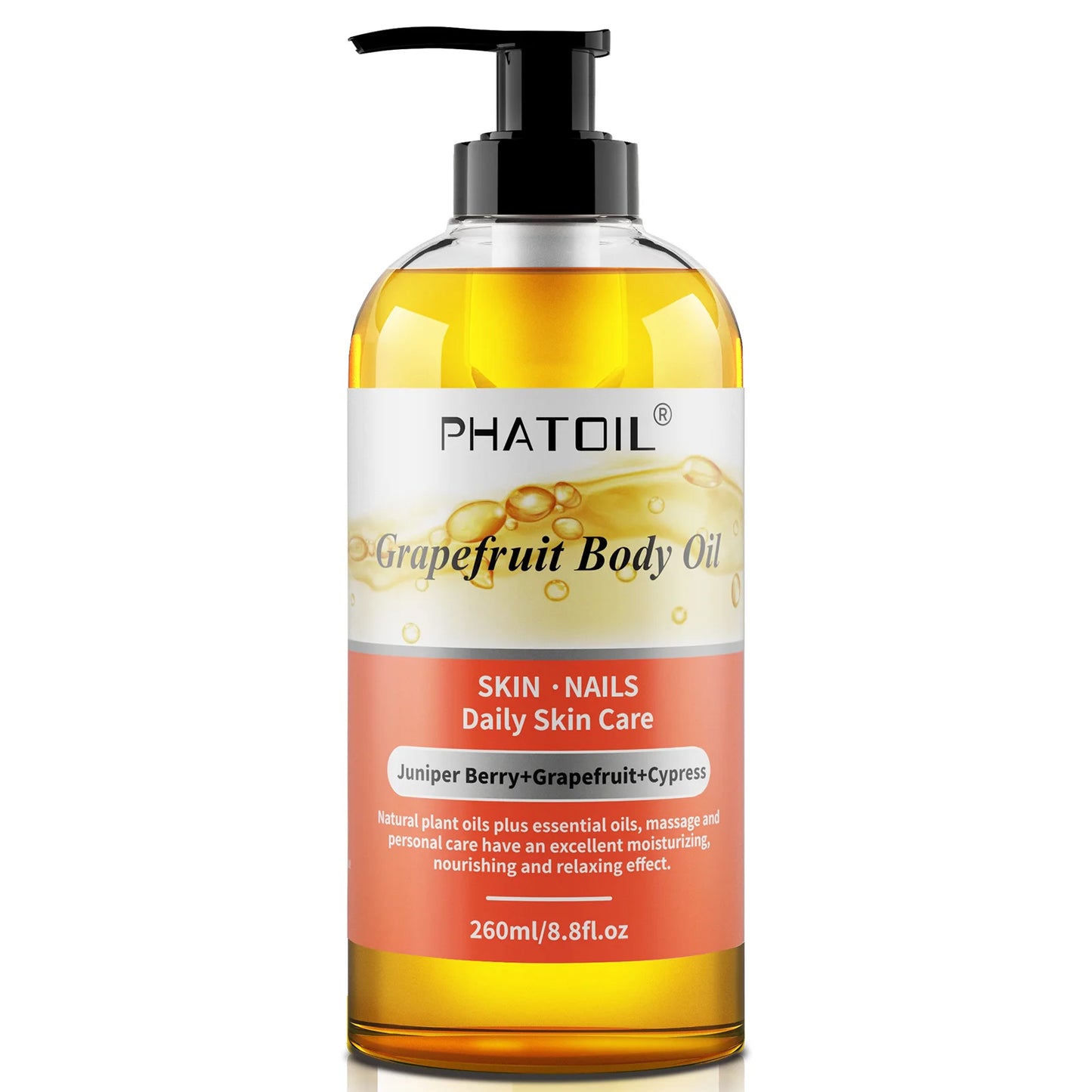 PHATOIL 260ml Body Oil For Skin Care Massage Oil