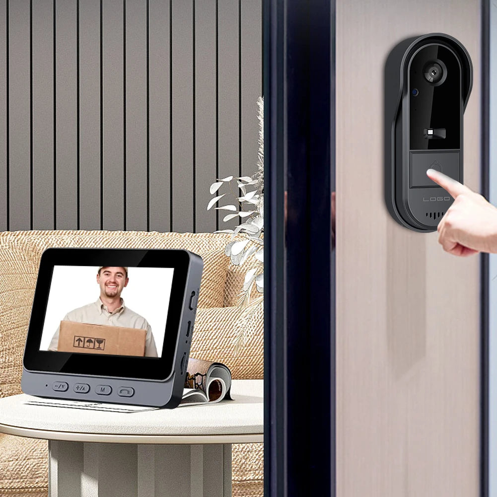 2.4G WiFi Wireless Video Doorbell HD Doorbell Camera
