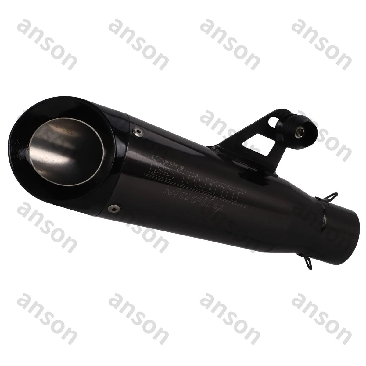 Motorcycle Exhaust Muffler Pipe 2 Inch Inlet Slip On For Kawasaki Yamaha Honda Grom Street Sport Motorcycles