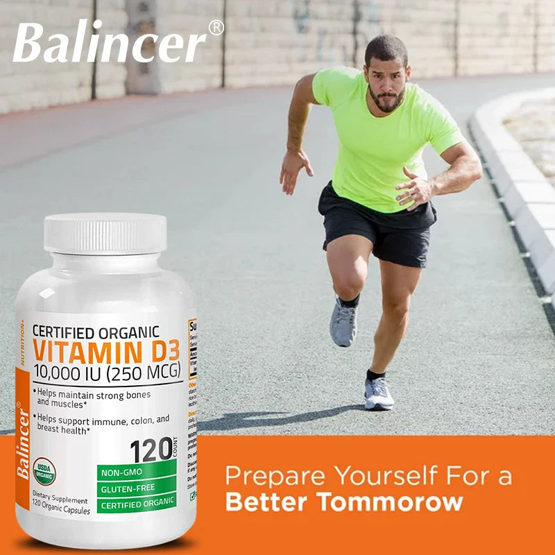 Vitamin D3 Supplement, Supports Calcium Absorption