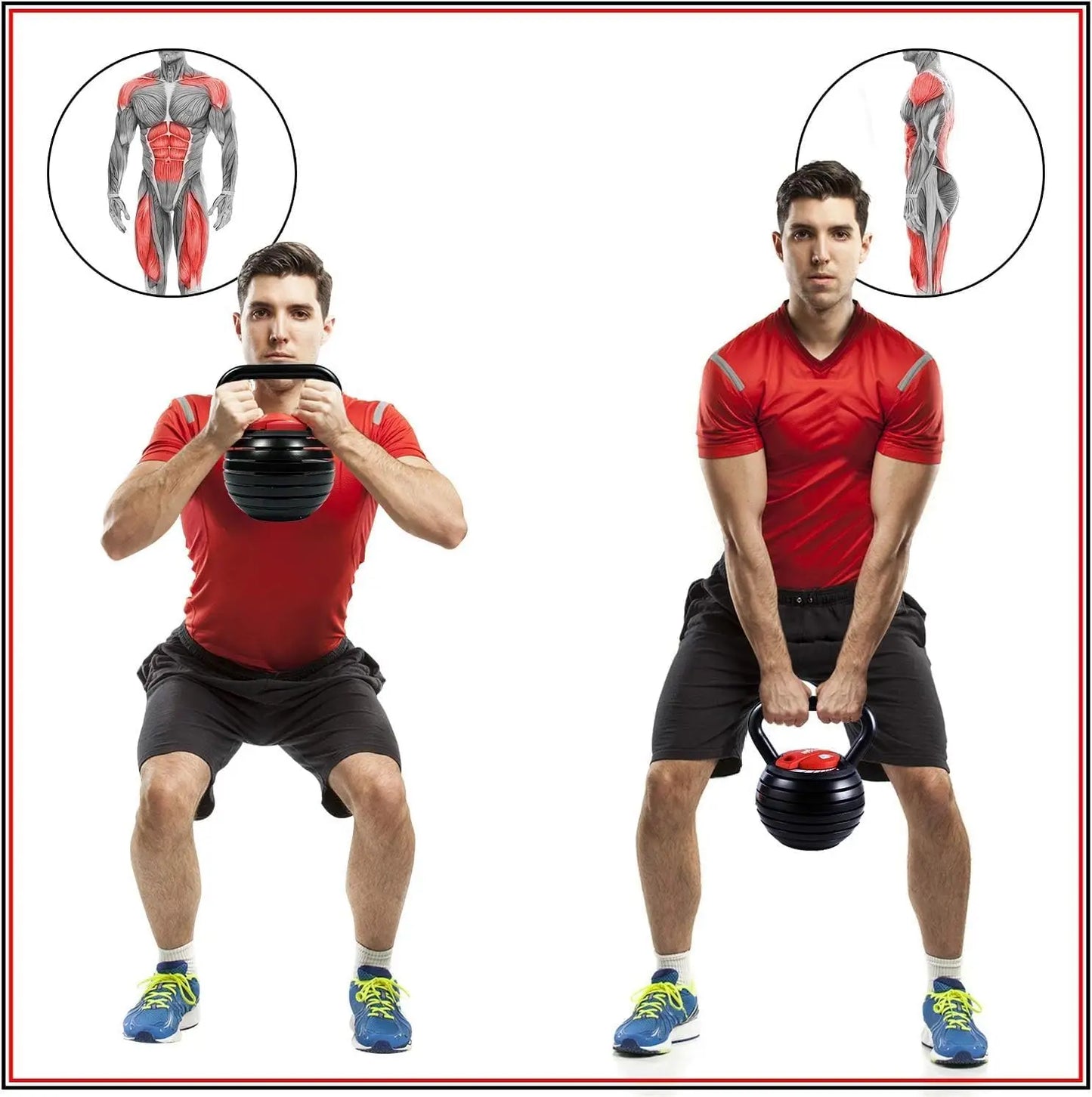 Yes4All Adjustable Kettlebell Set -
