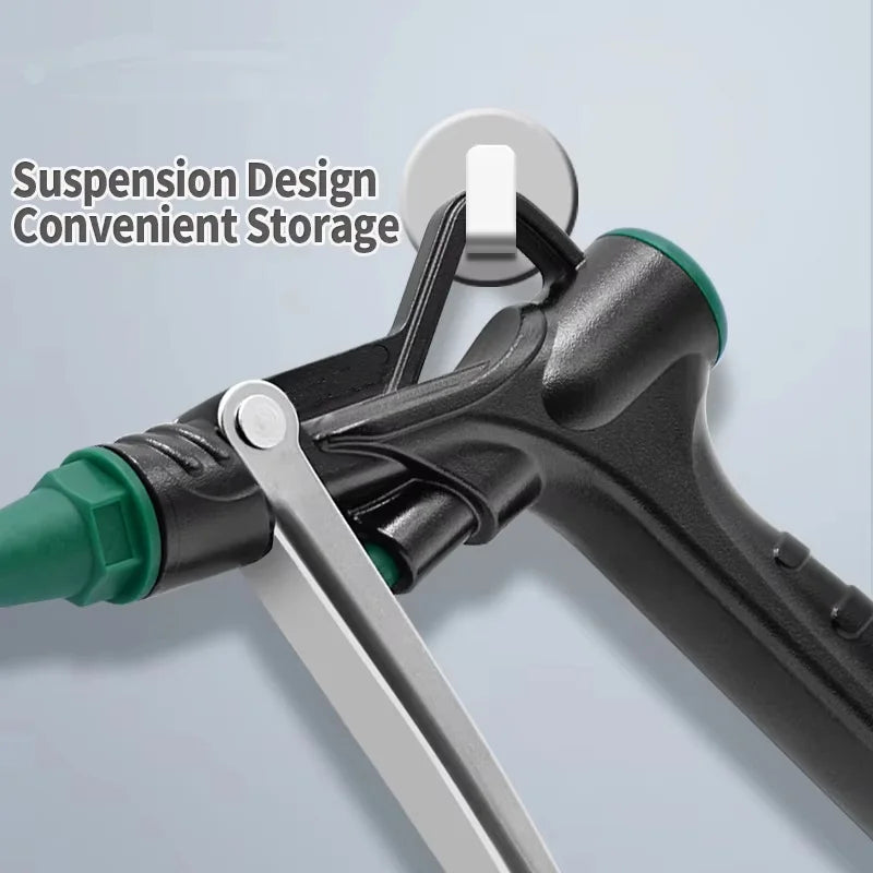 Pneumatic Air Blow Gun High Pressure Dust Aluminum Alloy Pistol Duster Cleaner with Adjustable Muzzle