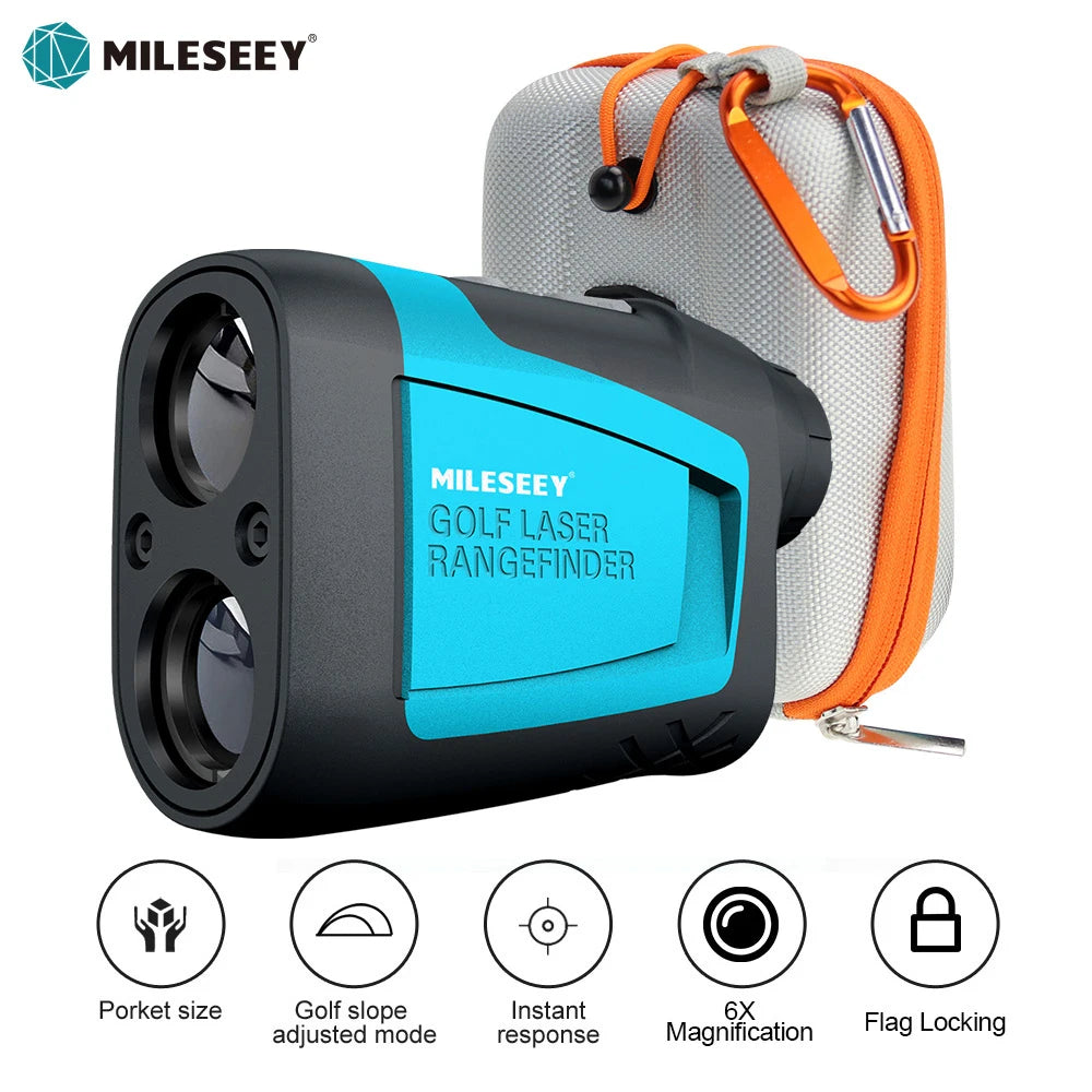 MILESEEY PF210 Golf Rangefinder 600M Battery Powered Accurate Measurement 3 to 7 Days Delivery to Republic of Korea