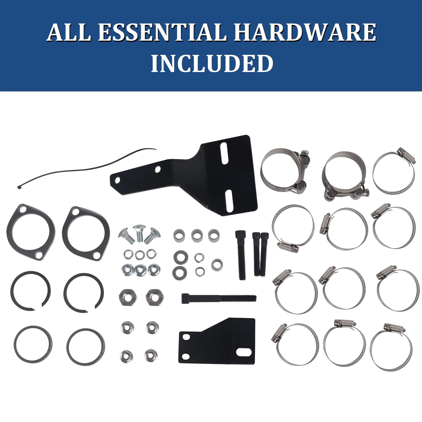 Sharkroad True Dual Header Exhaust for Harley 2017 Up Touring Road King Street Glide Road Glide Head Pipes Upgrade