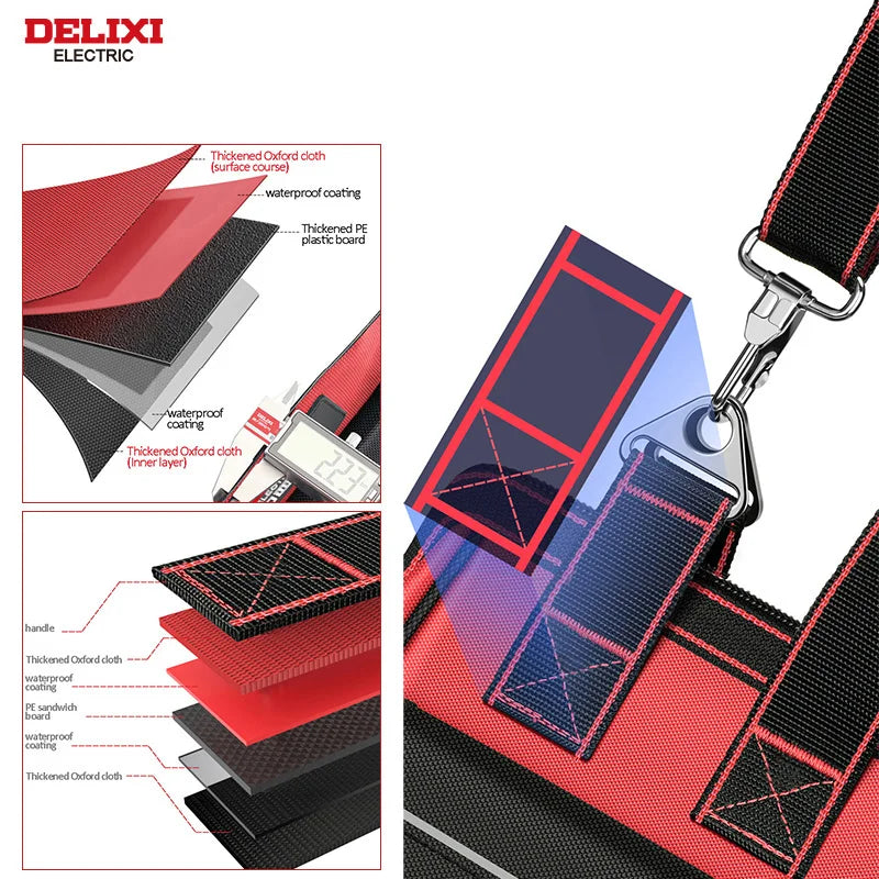 DELIXI ELECTRIC Tool Bag,