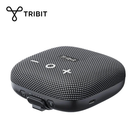 Tribit StormBox Micro 2 Portable Bluetooth Speaker with Deep Bass 10W Power IP67 Waterproof Small Outdoor Speaker