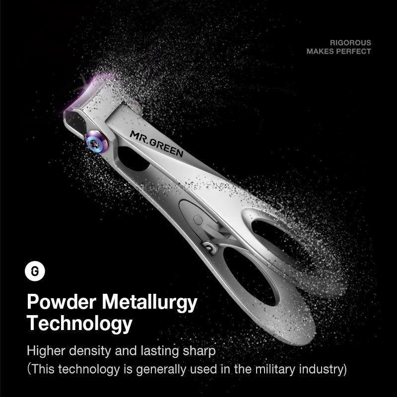 MR.GREEN Nail Clippers Wide Jaw Opening Stainless Steel Clipper