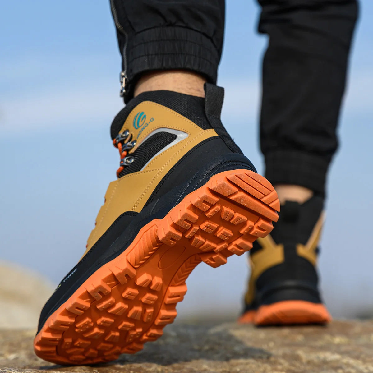 Safety Shoes Men Boots High Top  Work Boots