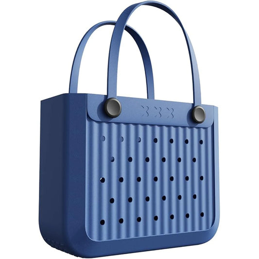 Waterproof EVA Beach Tote Bag Large Washable Rubber Travel Handbags for Sports Outdoor Anti-Tip Gift for Women