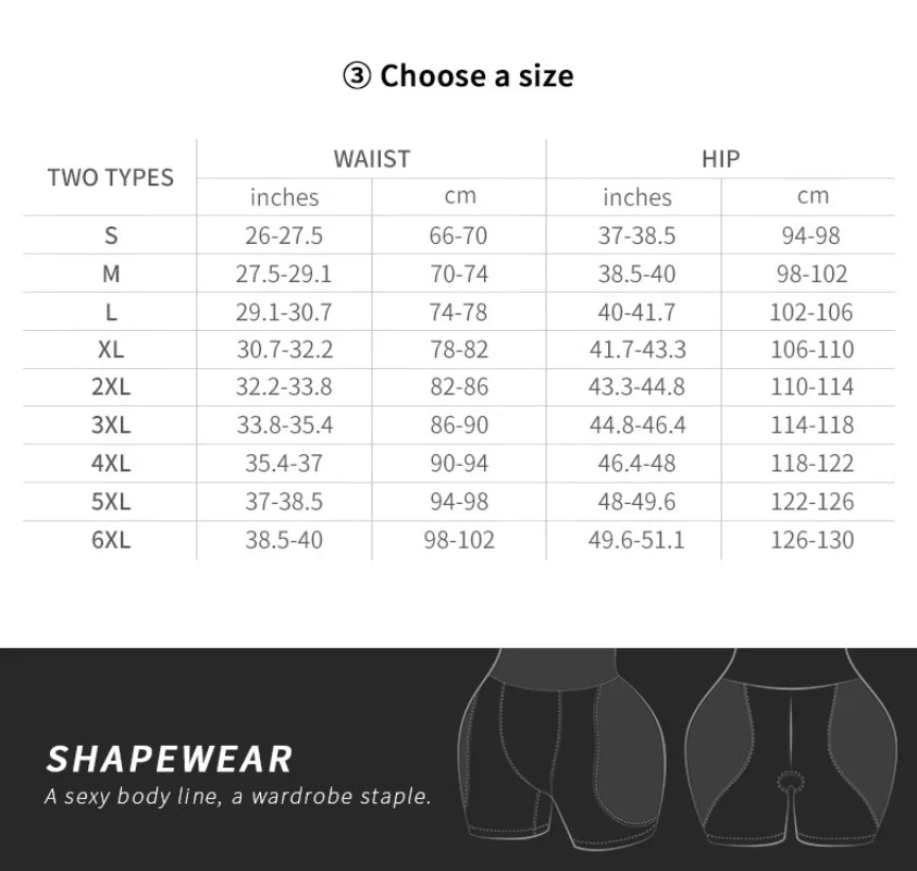 Sexy Overbust Full Body Shaper Lace Shapewear Bodysuit with Hip Pads Butt Lifter and Waist Slimmer Slimming Control Panties