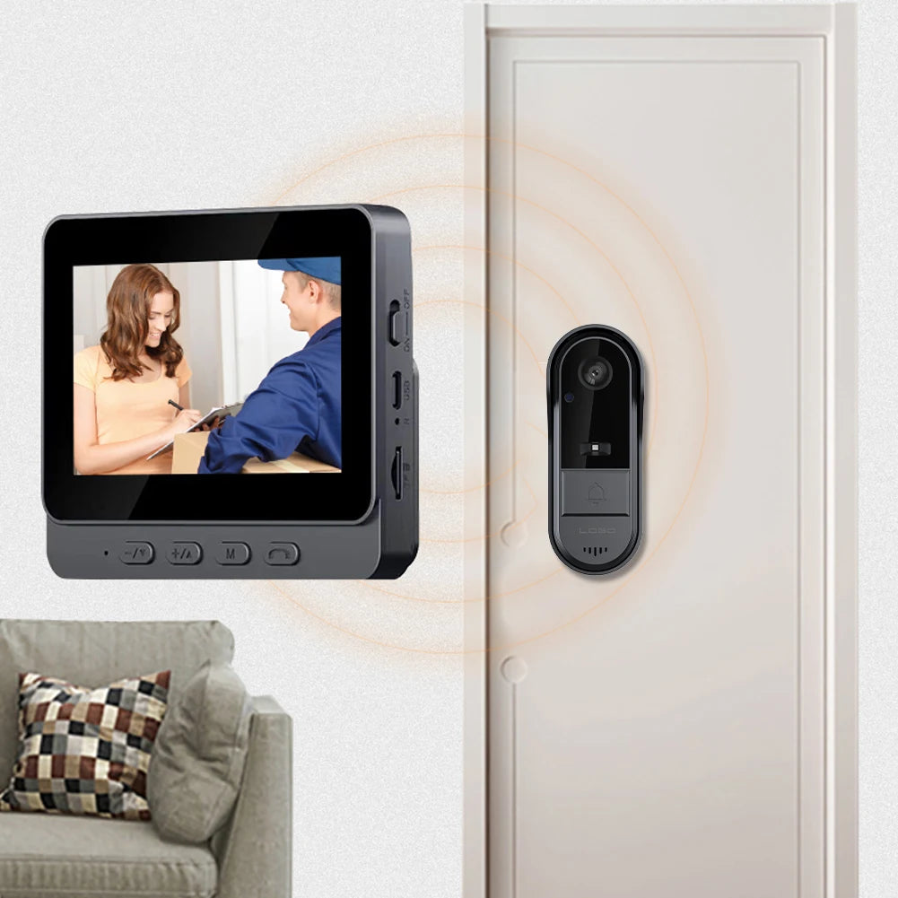 2.4G WiFi Wireless Video Doorbell HD Doorbell Camera