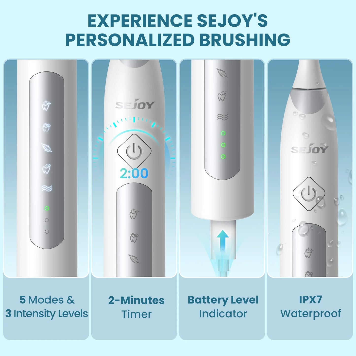 Sonic Electric Toothbrush For Adults